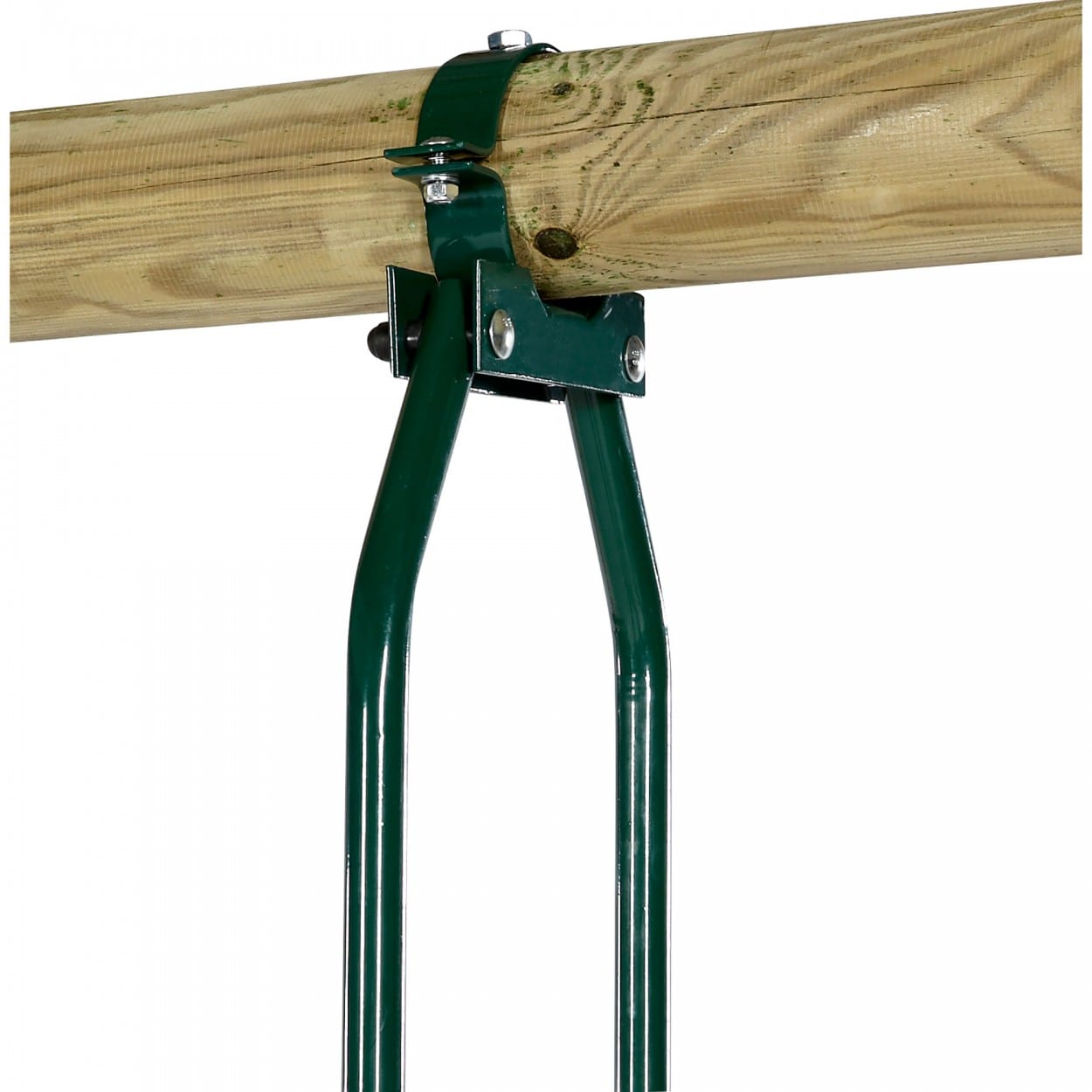 Plum Colobus Wooden Garden Swing Set